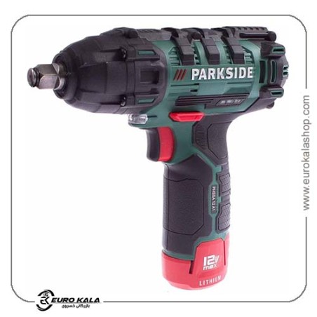 آچار بکس شارژی هیبریدی پارکساید مدل Hybrid Cordless Impact Wrench PHSSA 12 A1