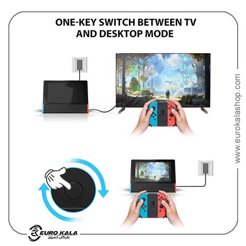 داک انتقال تصویر نیتندو سوئیچ SiWIQU S3