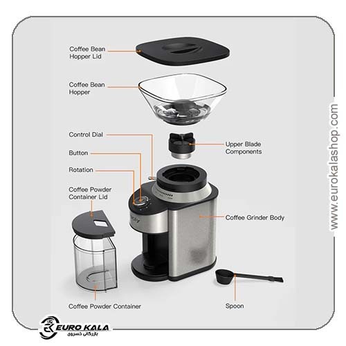 آسیاب قهوه Sboly مدل SYCG-801D