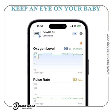 مانیتور اکسیمتر نوزاد برند Babytone  Baby Oxygen Monitor OS1