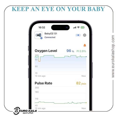مانیتور اکسیمتر نوزاد برند Babytone  Baby Oxygen Monitor OS1