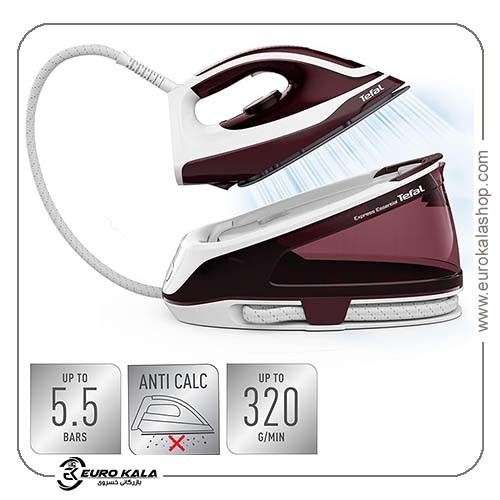اتو بخار مخزن دار تفال مدل6120 اس وی |  Tefal Tefa SV 6120 Steam Iron Station