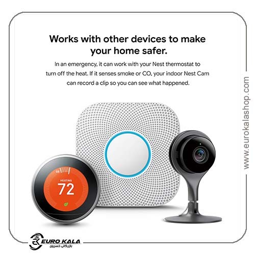 آشکارساز دود و مونوکسید کربن Google Nest Protect