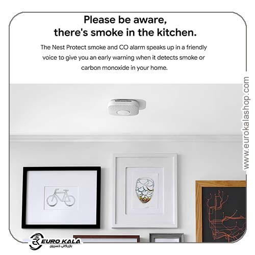 آشکارساز دود و مونوکسید کربن Google Nest Protect