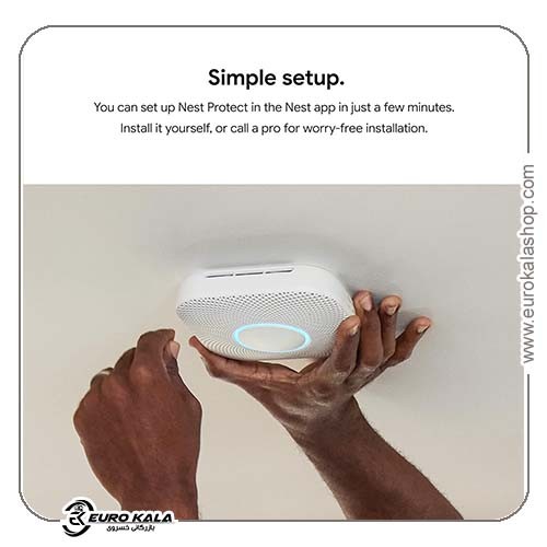 آشکارساز دود و مونوکسید کربن Google Nest Protect