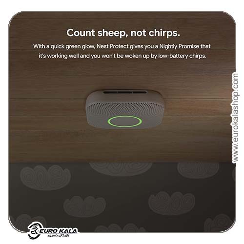 آشکارساز دود و مونوکسید کربن Google Nest Protect