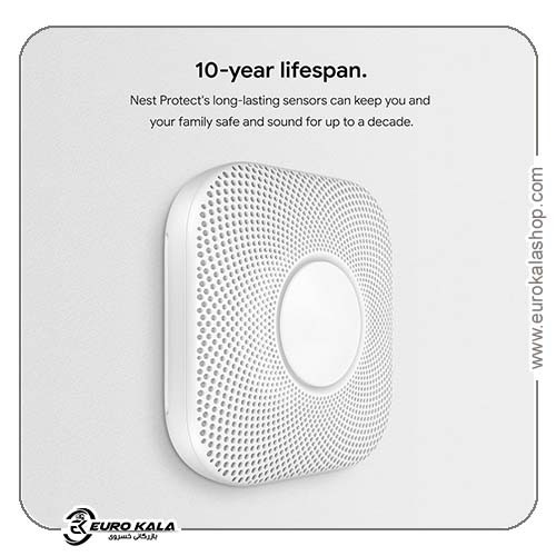 آشکارساز دود و مونوکسید کربن Google Nest Protect