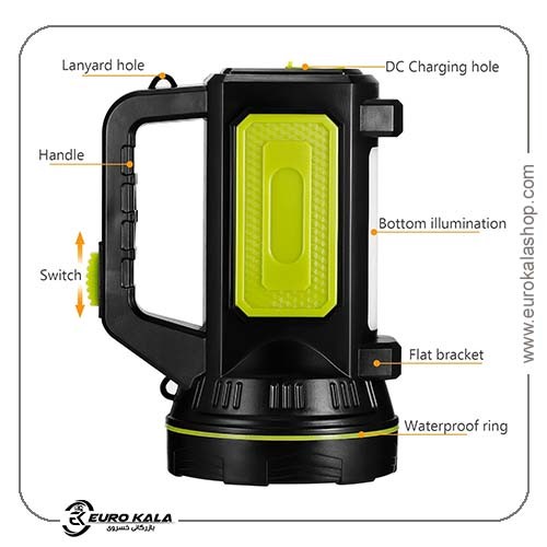 چراغ قوه LED قابل شارژ