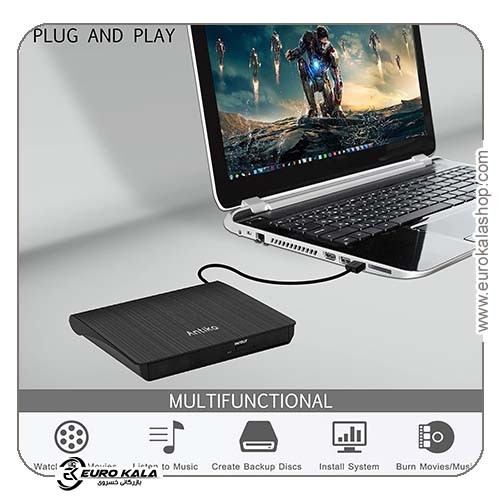 درایو CD و DVD اکسترنال Antika USB 3.0