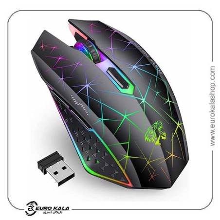 ماوس بی‌سیم Uiosmuph V7 LED