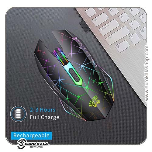 ماوس بی‌سیم Uiosmuph V7 LED