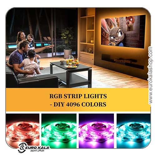 نوار LED پشت تلویزیون BASON LIGHTING