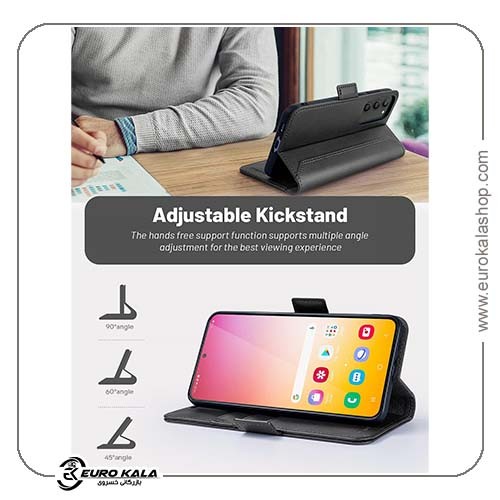 کاور کیف محافظ چرم OCASE Retro برای Samsung Galaxy S23