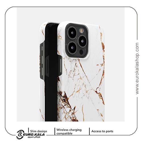 کاور قاب محافظ iDeal Of Sweden برای iPhone 11 (Golden Jade Marble)