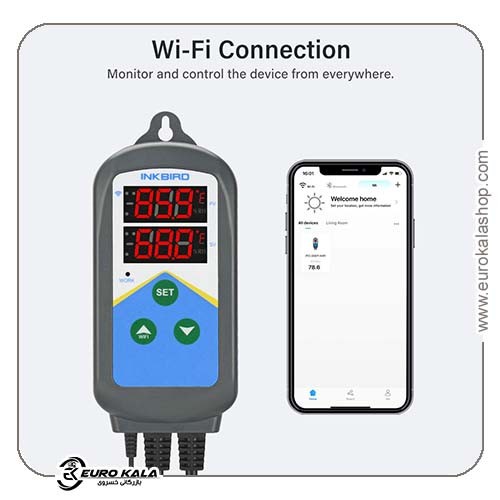 ترموستات وایفای Inkbird مدل ITC-306T-WIFI