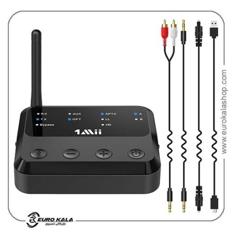 دستگاه فرستنده و گیرنده بلوتوث 5.2 1Mii B310Pro