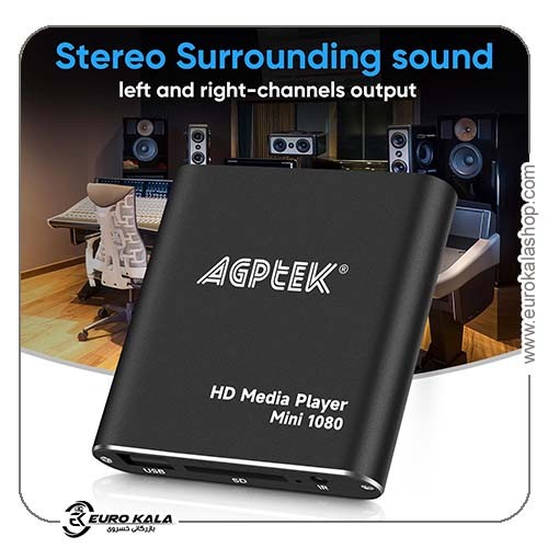 پخش کننده چند رسانه ای و دیجیتال  AGPTEK HDMI Mini 1080p مدل HA0053B
