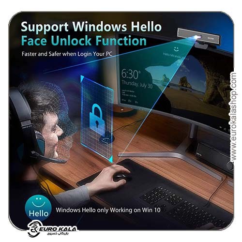 وبکم Kaysuda CA20 Face Recognition USB IR Camera