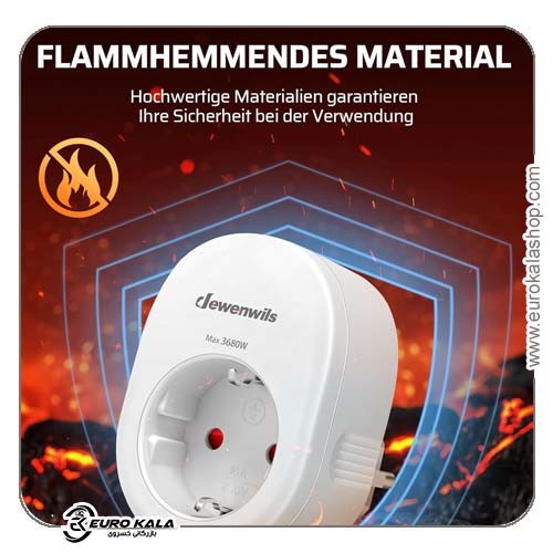 پریز بیسیم DEWENWILS BHC1805G-RF-16A