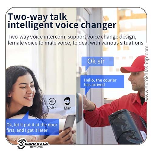 زنگ درب و دوربین هوشمند Fyearfly Walkie-talkies Doorbell