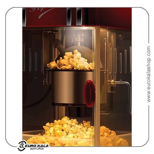 دستگاه پاپ‌کورن‌ساز رترو اونولد 300 وات قرمز (Unold POPCORN MAKER Retro 300W Red)