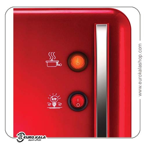 دستگاه پاپ‌کورن‌ساز رترو اونولد 300 وات قرمز (Unold POPCORN MAKER Retro 300W Red)
