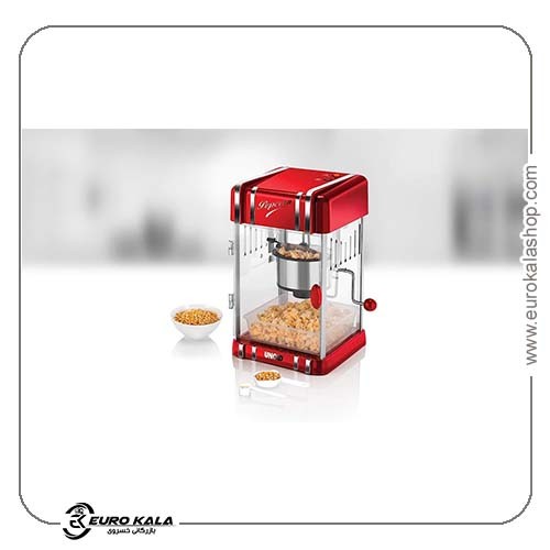 دستگاه پاپ‌کورن‌ساز رترو اونولد 300 وات قرمز (Unold POPCORN MAKER Retro 300W Red)