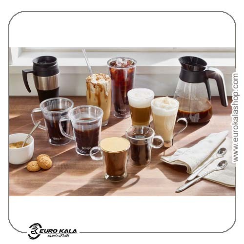 قهوه‌ساز نینجا Coffee Bar CF060EU با کاراف شیشه‌ای