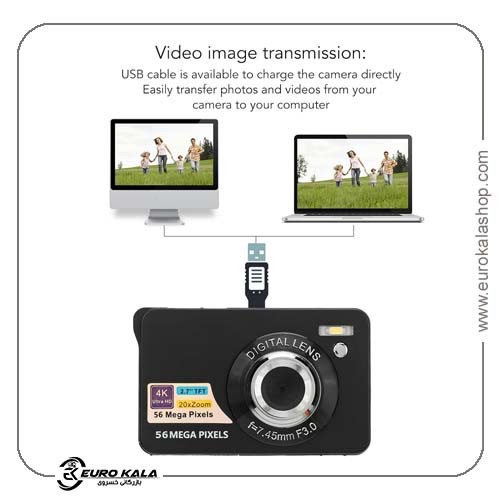 دوربین دیجیتال Goshyda 4K UHD