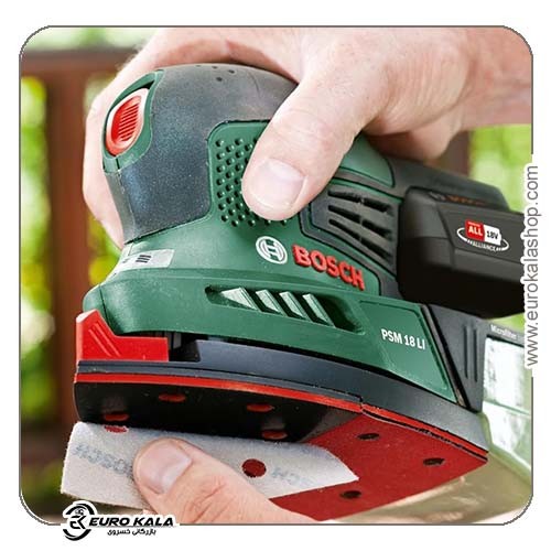 سمباده لرزان شارژی بوش اصلی Bosch PSM 18 LI