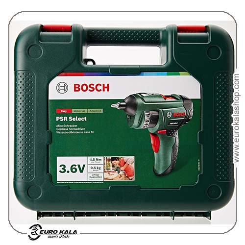 پیچ‌گوشتی شارژی بوش مدل Bosch PSR Select 3.6V