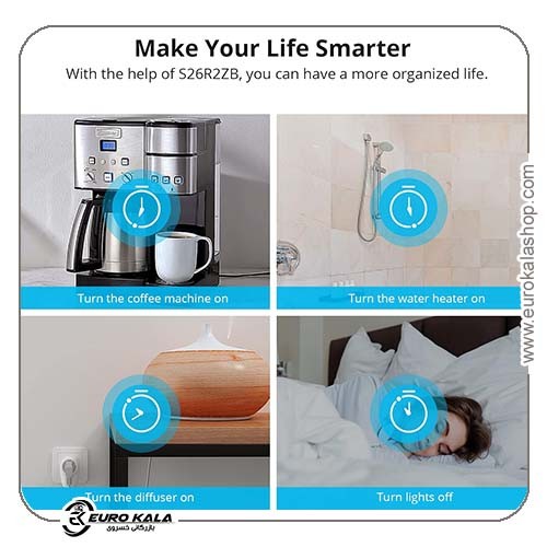 پریز هوشمند SONOFF مدل S26R2 WiFi Smart Socket