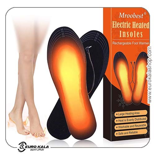کفی گرمایشی برقی Mroobest مدل USB Heated Insoles