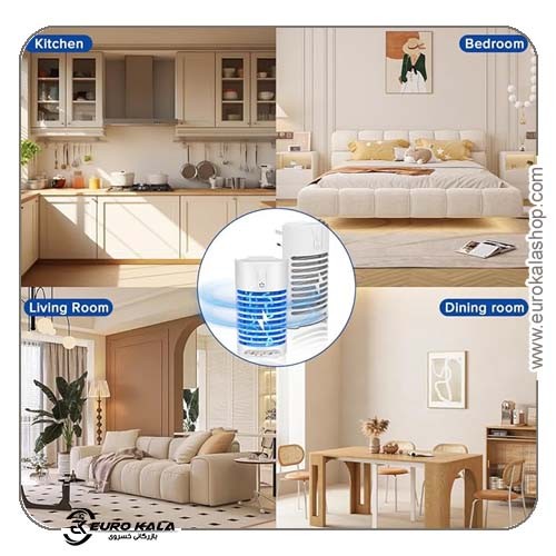 دستگاه حشره‌کش برقی نِکومی مدل Mosquito Killer با لامپ UV LED بسته 2عددی