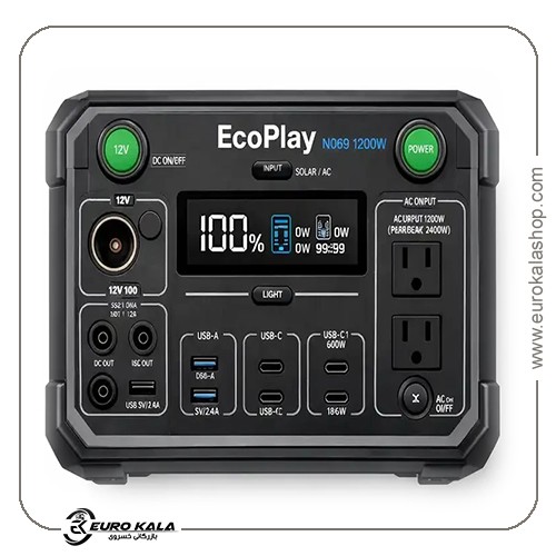 پاور استیشن 1200 وات EcoPlay N069