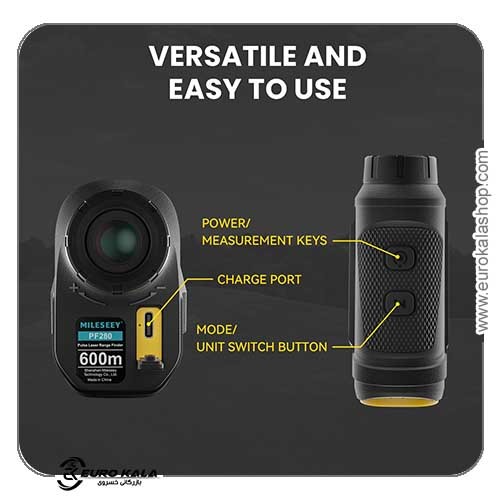 فاصله یاب لیزری MiLESEEY PF280 تا 600 متر